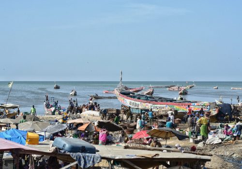 L'arrivée des pêcheurs